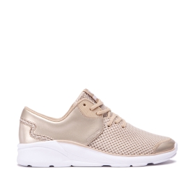 Supra Womens NOIZ Trainers Rose Gold/White | US-46821